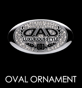 EXECUTIVE CRYSTAL OVAL ORNAMENT type DILUS